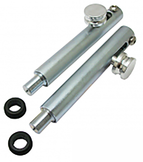 Stealth Tail Gate Latches, Hidden Type, 1947-87 Chevy, GMC Truck Stepside, Zinc Plated