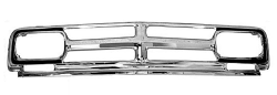 1968-70 GMC Truck Grill, Chrome w/ Black Details