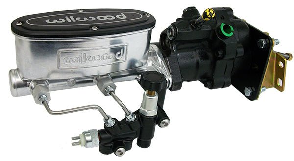 wilwood マスタシリンダー インパラ 1958-65 Chevy Impala Hydro-Boost Power Brake Booster, Bright