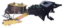 1953-56 Ford F-100 Truck Hydropower Hydraulic Brake Assist System, Firewall Mount
