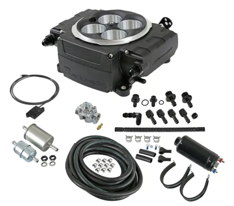 Holley Sniper 2 550-511K EFI Fuel Injection Master Kit - Black Finish