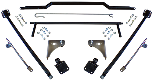 1955-57 Chevy, GMC Truck, Reverse Flip Hood Tilt Kit