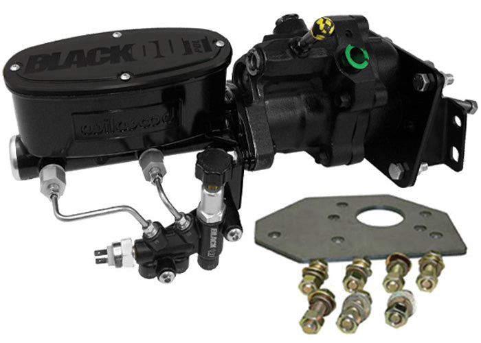 1960-62 Chevy, GMC Truck BlackOut Series POL or Wilwood Hydropower Power Brake Booster
