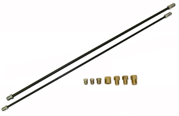 Front Disc Brake Conversion Line Set, Universal