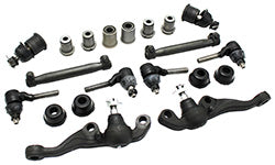 1973-76 Mopar A-Body Front Suspension Rebuild Kit, Rubber Bushings