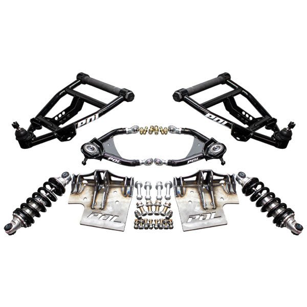 1963-70 Chevy C10, GMC C15 Stage 5 Fully Adjustable Tubular Control Arm & Coil Over Suspension Kit ( Select Engine and Shock Type)