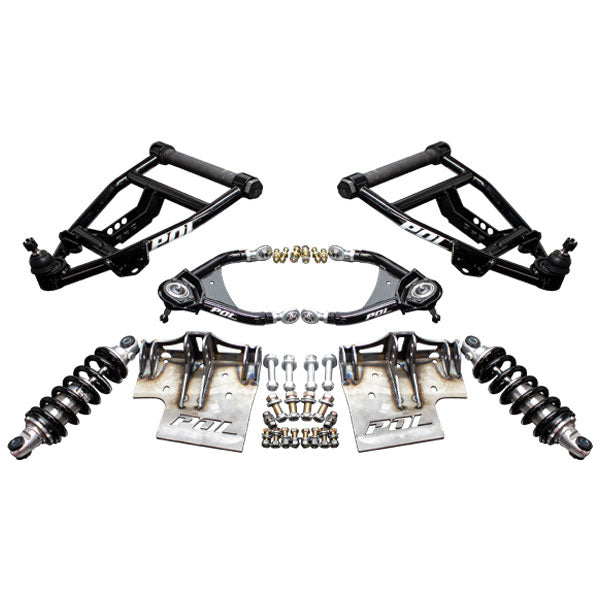 1973-87 Chevy C10, GMC C15 Stage 5 Fully Adjustable Tubular Control Arm & Coil Over Suspension Kit