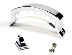 Steering Column Shift Indicator with Housing and Pointer, Chrome, Universal