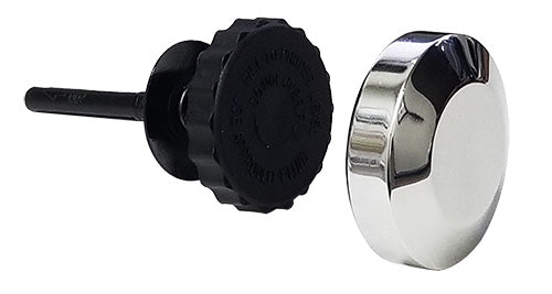 Power Steering Pump Cap Cover, Chrome
