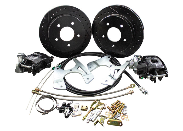 1988-98 Chevy 1500 Black Out Rear Disc Brake Conversion Kit, 5-lug