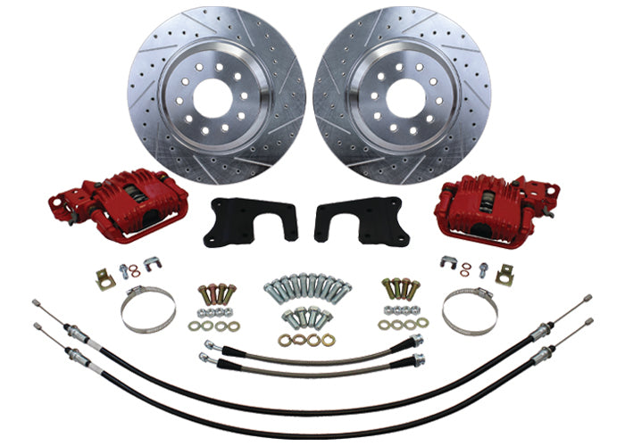 1958-70 Chevy Impala Disc Brake Conversion Kit, Rear, 13" Rotors, OE Rearend