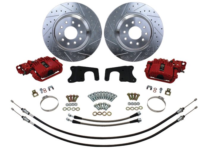 13" Rear Disc Brake Conversion for 1958-70 Chevy Impala with Original Rearend