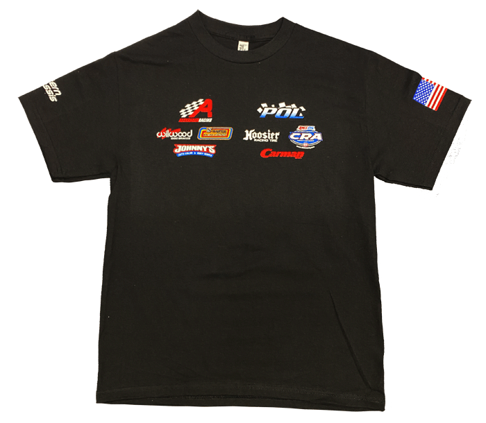 Performance Online POL / Damion Gardner USAC Race Team T-Shirt - FRONT