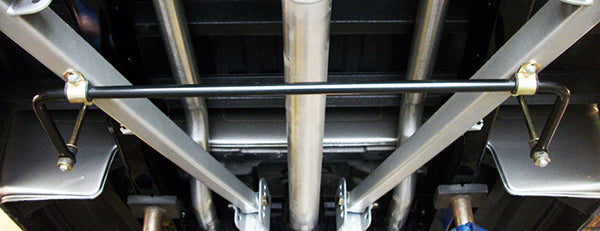 POL 1967 C10 Shop truck with rear Swar Bar Installed on tubular trailing arms