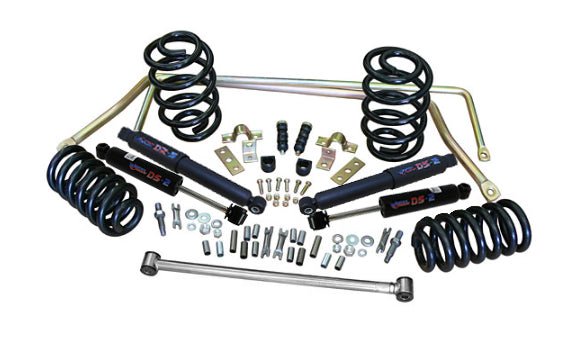 1963-64 Chevy C10 Truck Suspension Kit, Stage 2 with Coil Springs, Stock Height (Select Engine)