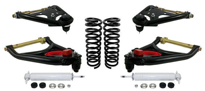 1958-64 Chevy Impala Tubular Control Arm Suspension Kit, Economy Stage 3