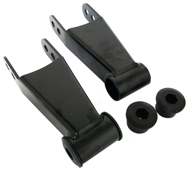 1973-91 Chevy, GMC C30 Rear Adjustable Shackle Kit - 1"-2" Drop