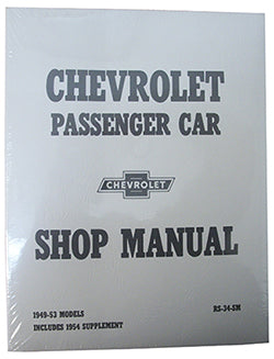 1949-54 Chevy Passenger Car Shop Manual