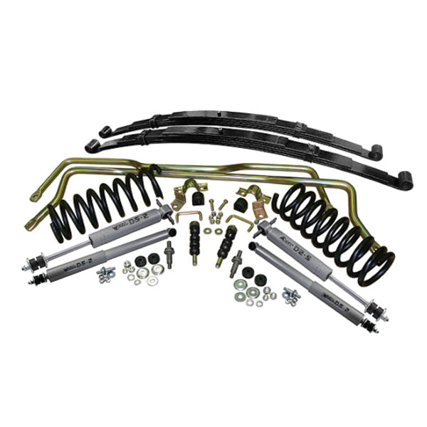 1962-67 Chevy Nova, Suspension Kit, Stage 2 with Coil Springs and Leaf Springs (Select Height)