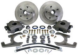 1937-48 Ford Car Front Disc Brake Conversion Kit, 5-Lug