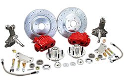 1968-74 GM A, F, X Body Disc Brake Conversion, 13" Rotors, 2" Drop Spindles