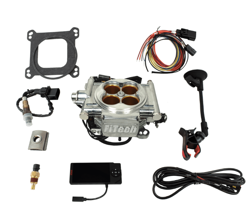 Go EFI 8 1200 HP Bright Aluminum Finish System