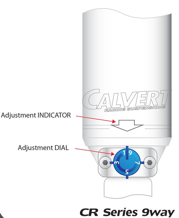 1968-71 Torino Calvert Rear Shock