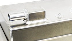 1953-56 Ford F-100 Truck Aluminum Fuel Gas Tank Kit for EFI Conversion, 19 Gallons