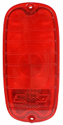 1960-66 Chevy Truck Tail Light Lens, Fleetside, W/ Bowtie
