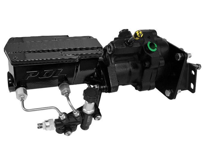 1955-57 Chevy Belair BlackOut Series POL or Wilwood Hydropower Power Brake Booster