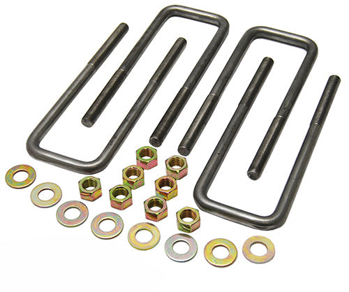 Ubolt Kit for Leaf Spring Suspension, Fits 63-72 GMC Truck and 1966-72 Chevy C10