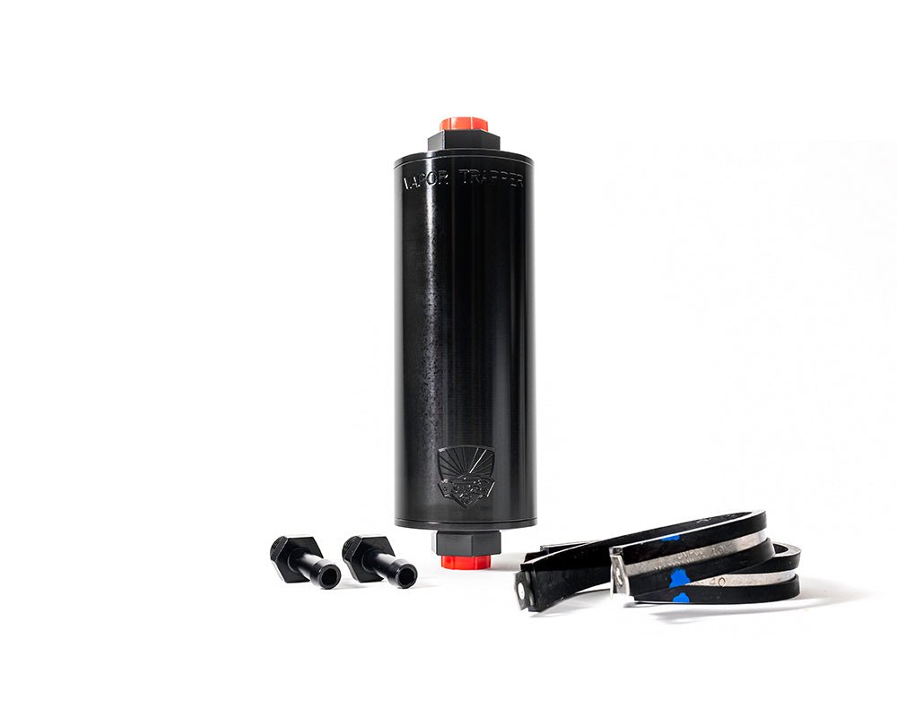 Vapor Trapper, 6 inch, Black 3/8" Kit