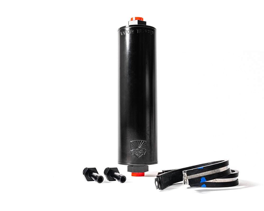 Vapor Trapper, 8 inch, Black 1/4" Kit