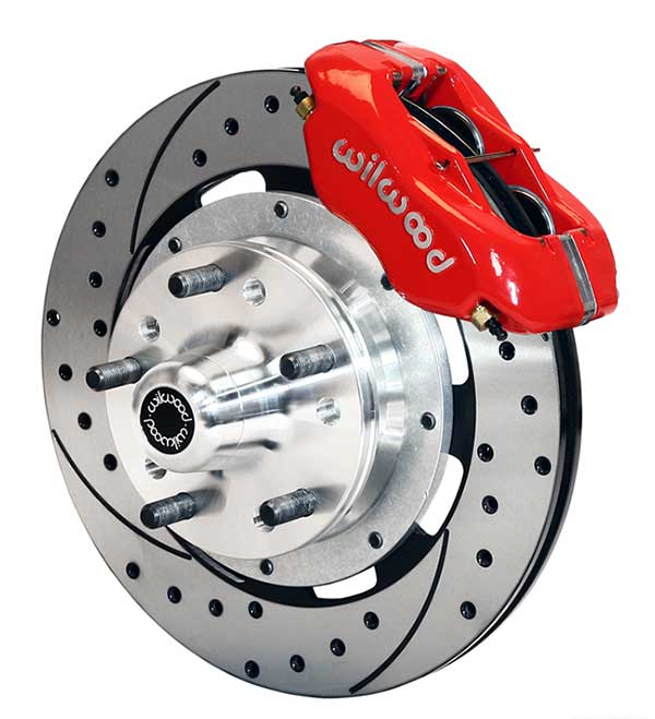 Wilwood Dynalite Disc Brake Conversion Kit for GM A F X Body, Chevelle, Camaro, Nova, 12.19" Rotor