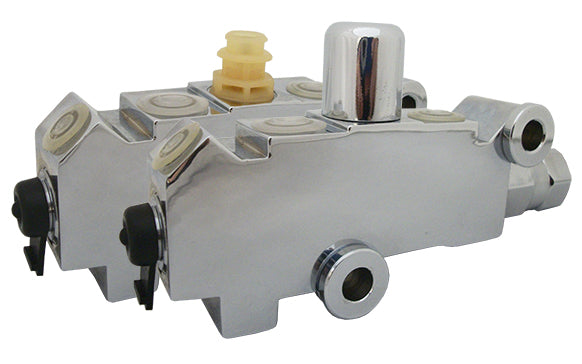 GM Proportioning Valve Low Pressure Warning Light Switch Cover, Chrome