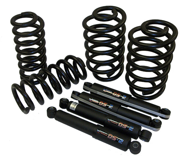 1963-72 Chevy, GMC C10 Truck Coil Spring and Shock Kit, Front and Rear