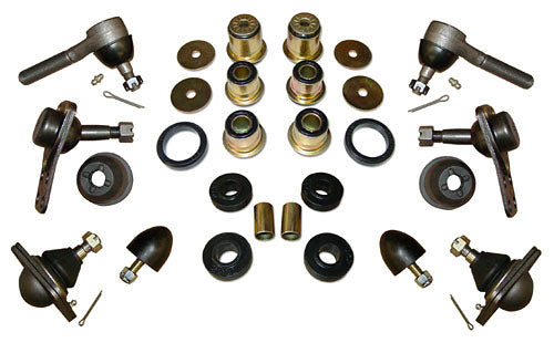1975-79 Chevy Nova Front Suspension Rebuild Kit, Rubber Bushings