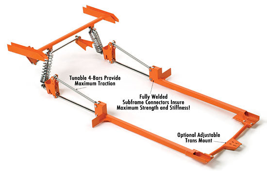 Heidts - 1962-67 Chevy Nova 4-Link Suspension Kit