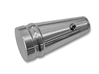 Steering Column Shifter Knob, Polished or Brushed Aluminum