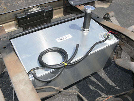 1973-87 Chevy, GMC Aluminum Fuel Gas Tank Combo Kit, 19 Gallon