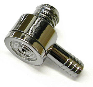 Power Brake Booster Check Valve, Chrome