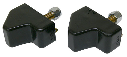 GM Late Style Lower Control Arm Bump Stops Set, Poly Urethane
