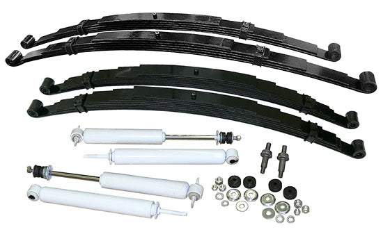 1957-64 Ford F-100 Truck, Suspension Kit, Stage 1, Multi Leaf Springs, Stock