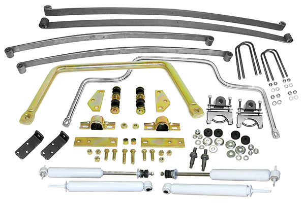 1953-56 Ford F-100 Truck, Suspension Kit, Stage 2 with Mono Leaf Springs