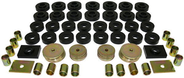 1955-57 Chevy Belair Body Mount Kit, 2 Door Hard top, PolyUrethane