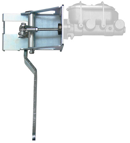 Brake Pedal Assembly, 90 Degree Under Dash Reverse Mount