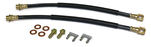 Disc Brake Conversion Hose Kit, Front, Rubber