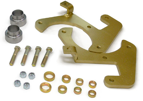 1953-62 CHEVY CORVETTE, DISC BRAKE CONVERSION KIT, LG. GM CALIPER (DB5362)