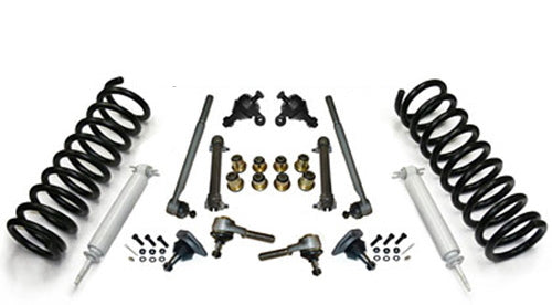 1958-64 Chevy Impala Front Suspension Rebuild Kit, Super Deluxe with PolyUrethane Bushings