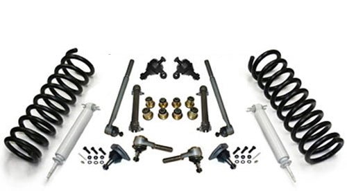 1958-64 Chevy Impala Front Suspension Rebuild Kit, Super Deluxe with PolyUrethane Bushings